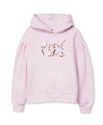 Girls Fleece Pullover Hoodie