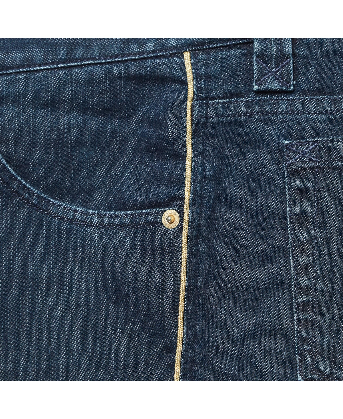 Pre-Owned Dolce & Gabbana Women's Side Stripe Denim Jeans