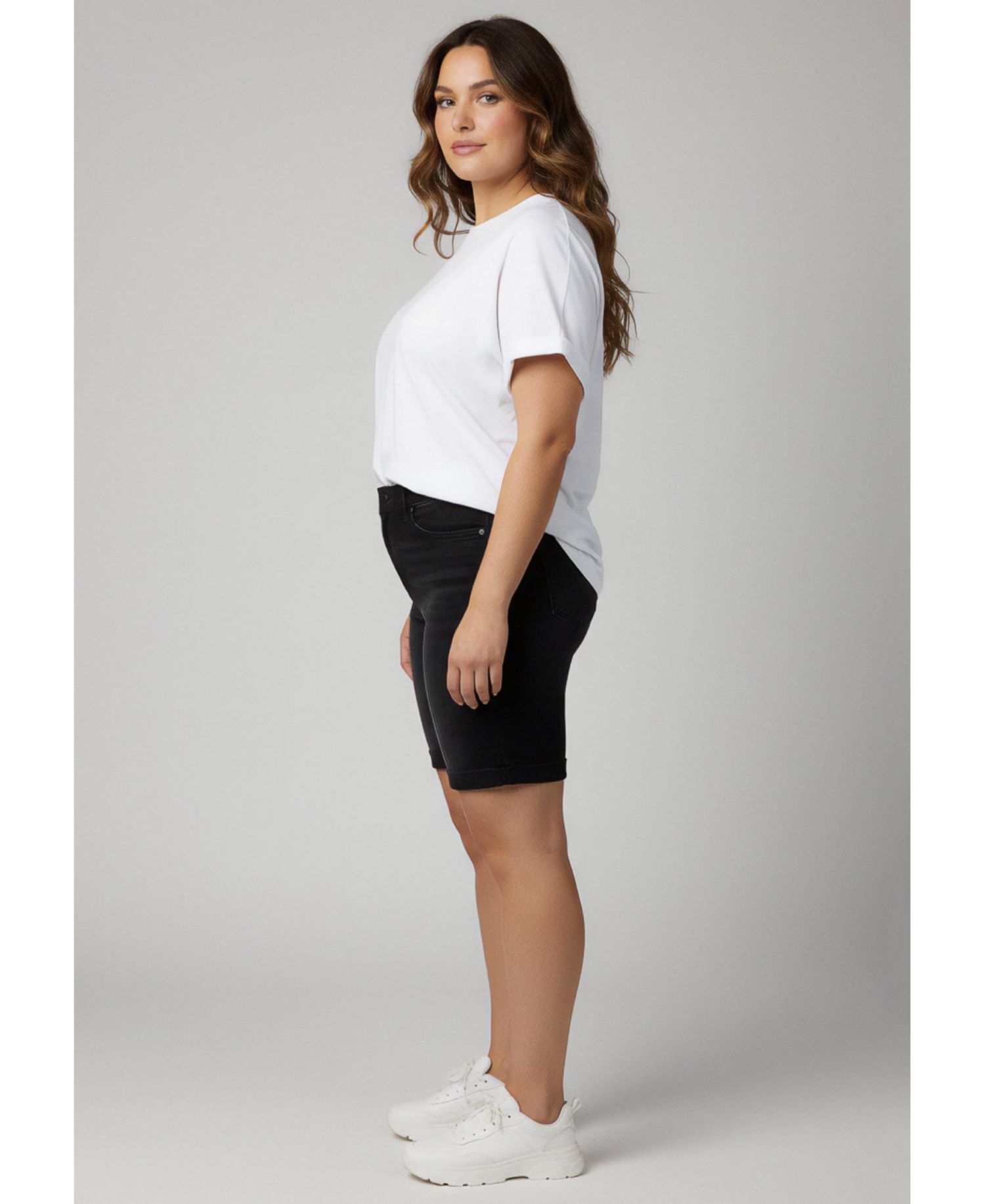 Women's Butter Denim Bermuda Shorts