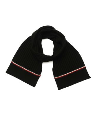 Rib Global Stripe Wrap Scarf