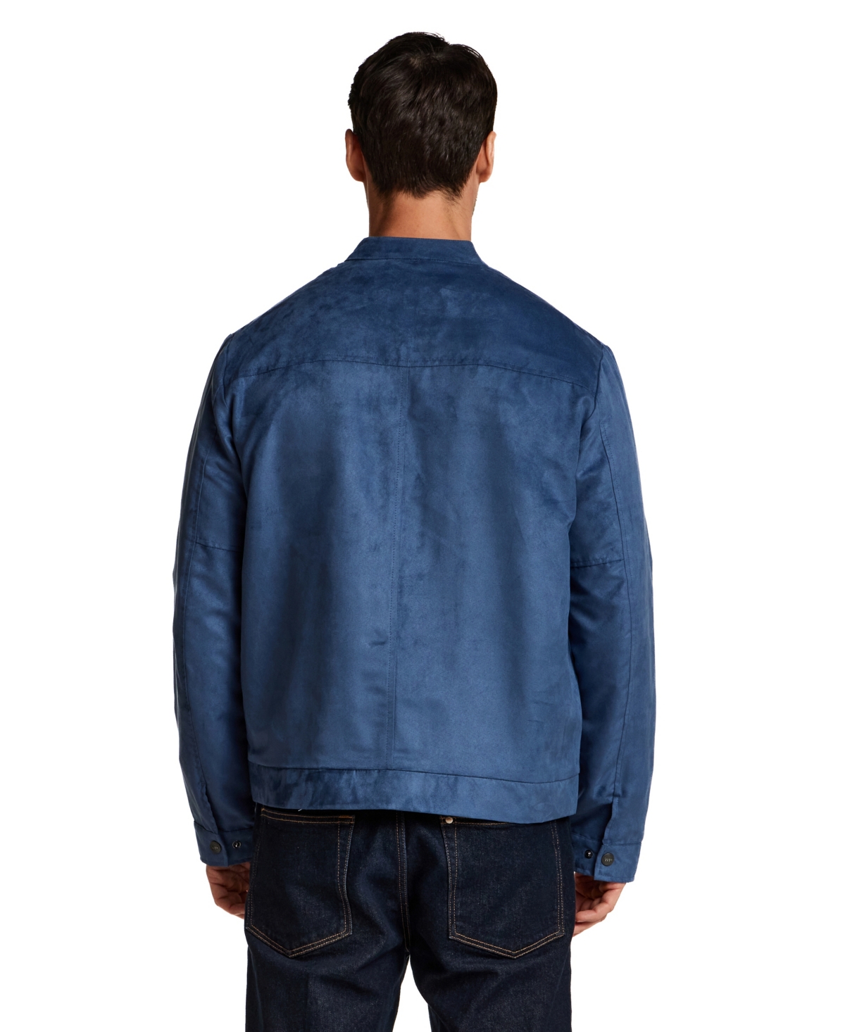 Weatherproof Men's Moto Microsuede Jacket