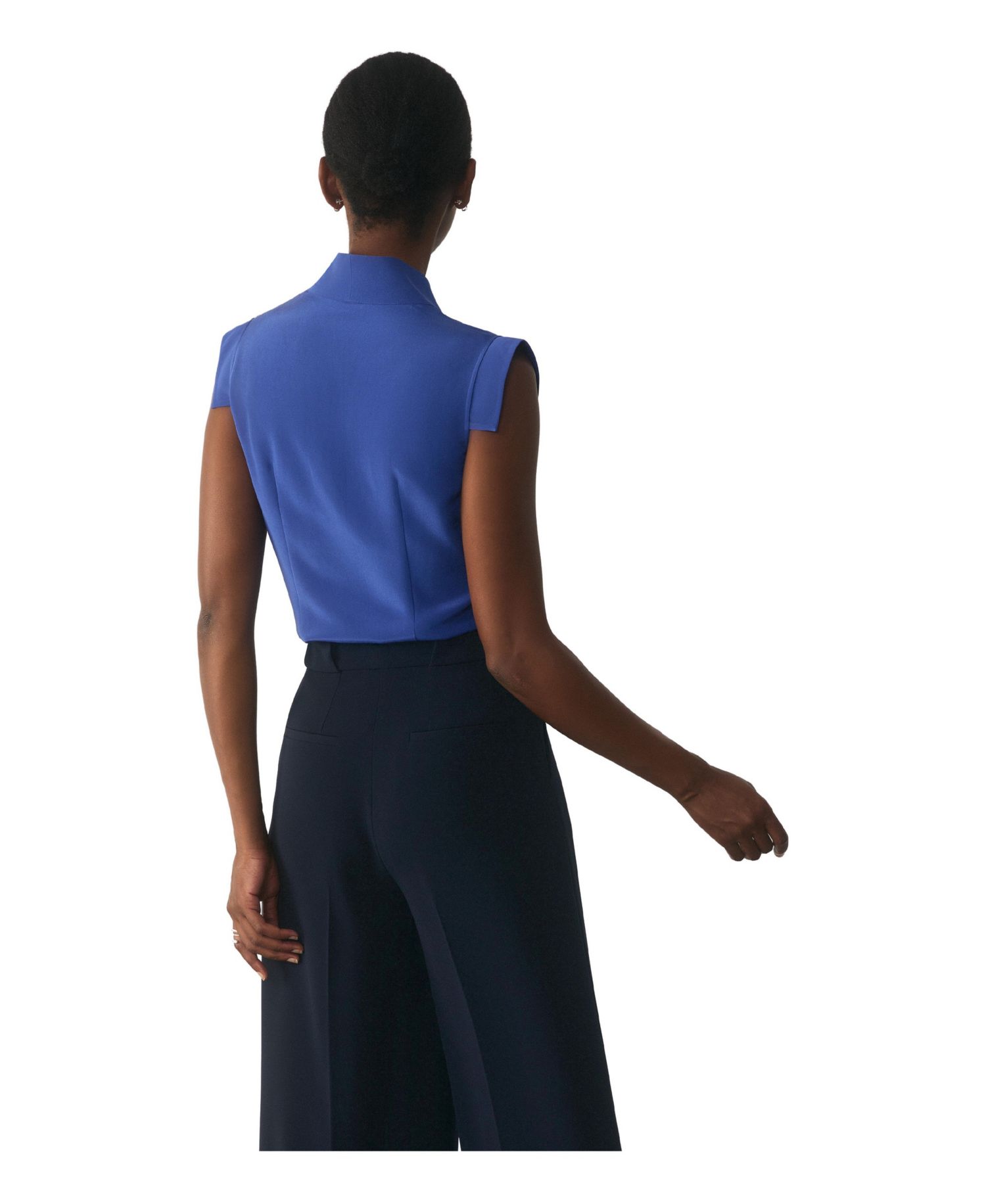 Women's Bowery Stretch Silk Blouse