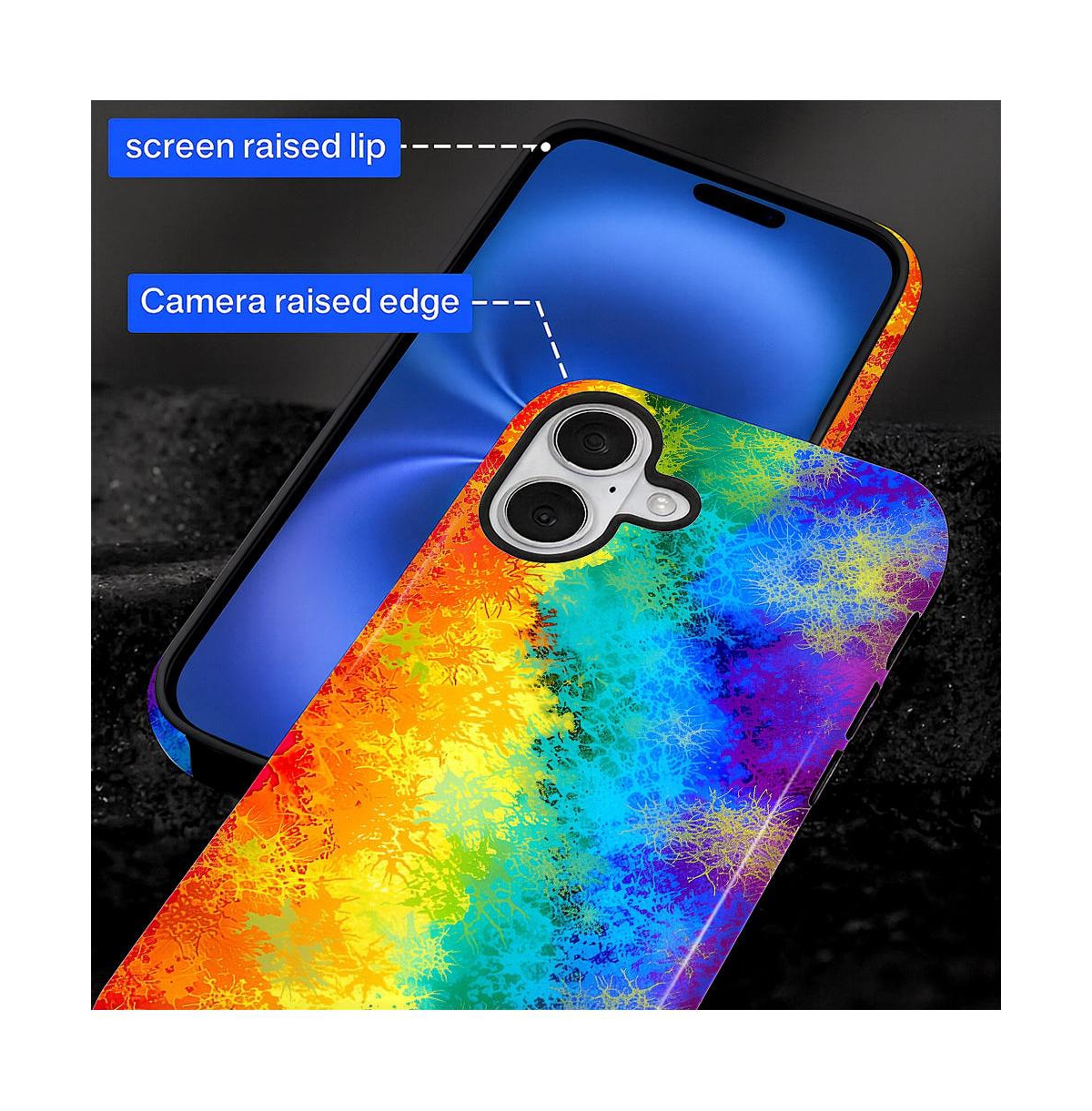 Lisen 2-Layer Phone Case for Apple iPhone 14 Pro