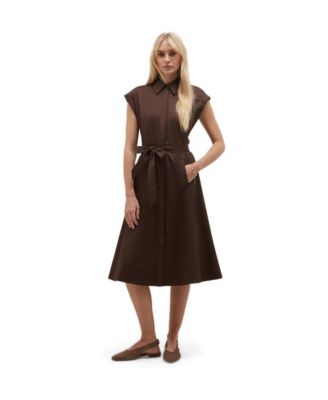 Women's Kristen Belted Shirt Dress