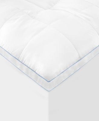 SensorGel Gel-Infused Twin XL Memory Foam and Fiber Mattress Topper and MemoryLOFT Deluxe Gel-Infused Pillow Set