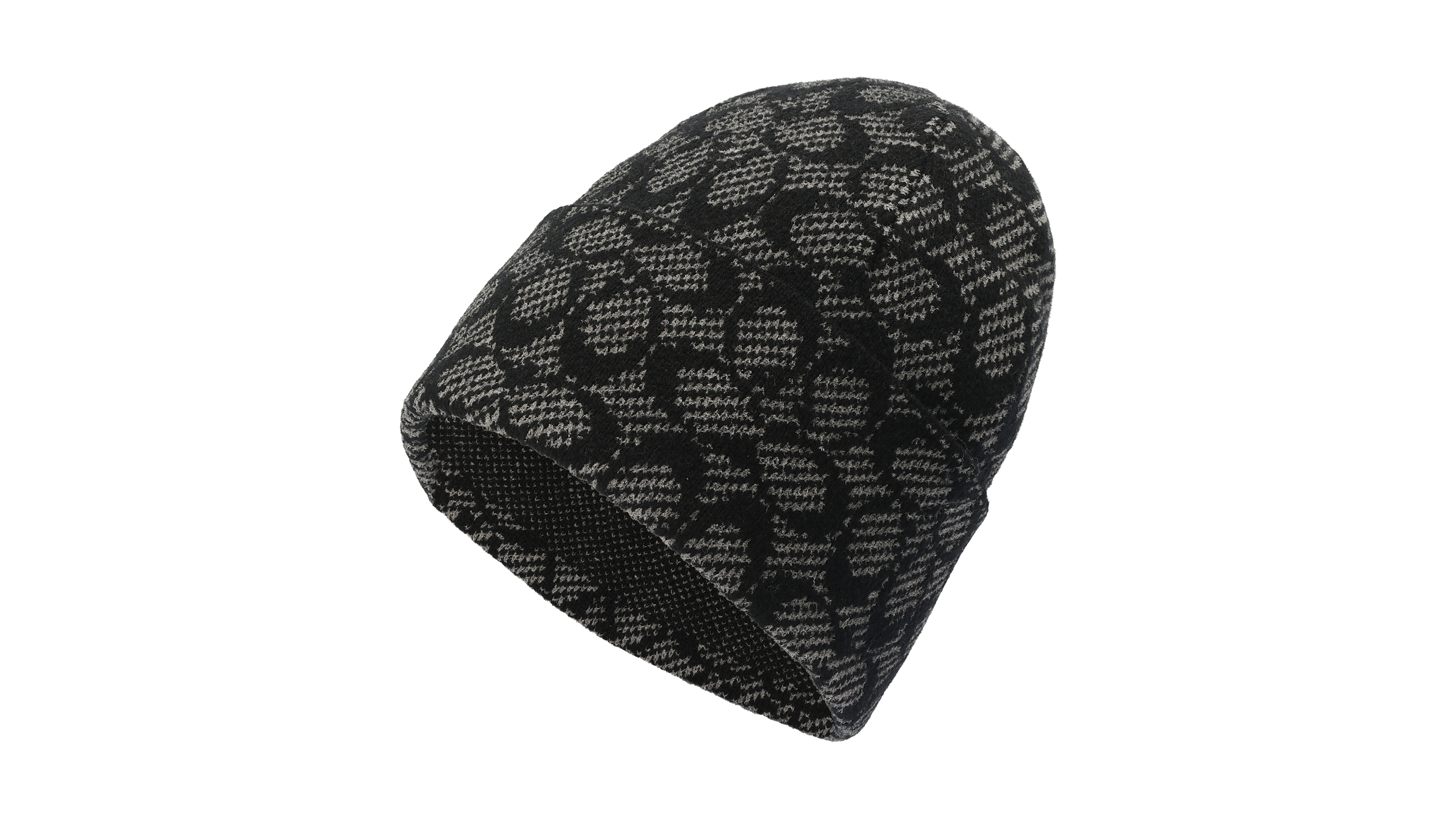 Coach Men's Merino Wool-Blend Signature C Twill Beanie
