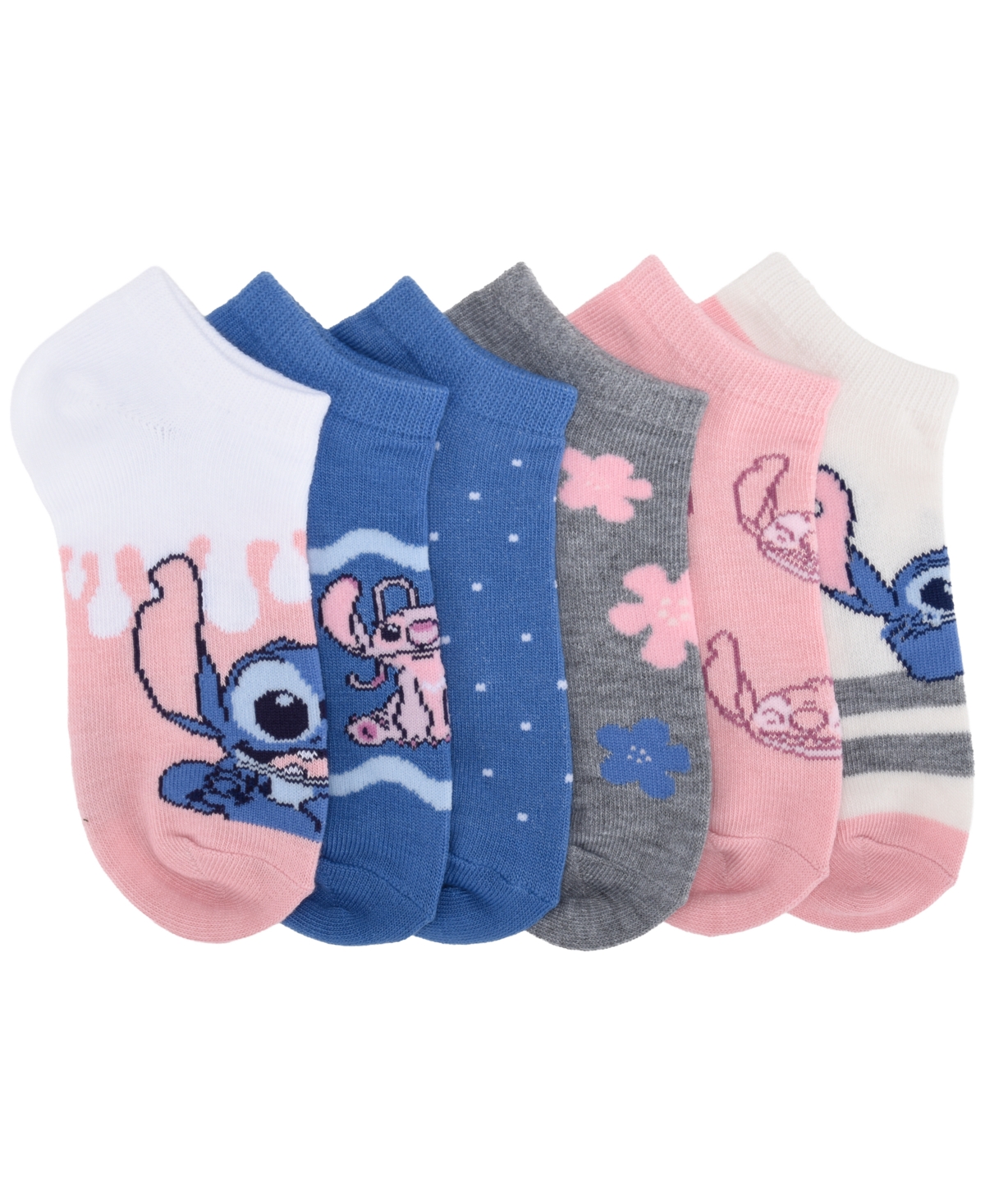 Planet Sox Women's Stitch No-Show 6-Pair Socks, 6-Pack