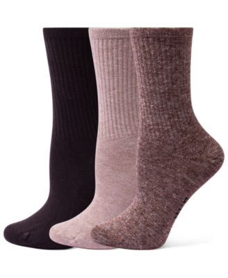 Women's 3 Pack Crew Socks