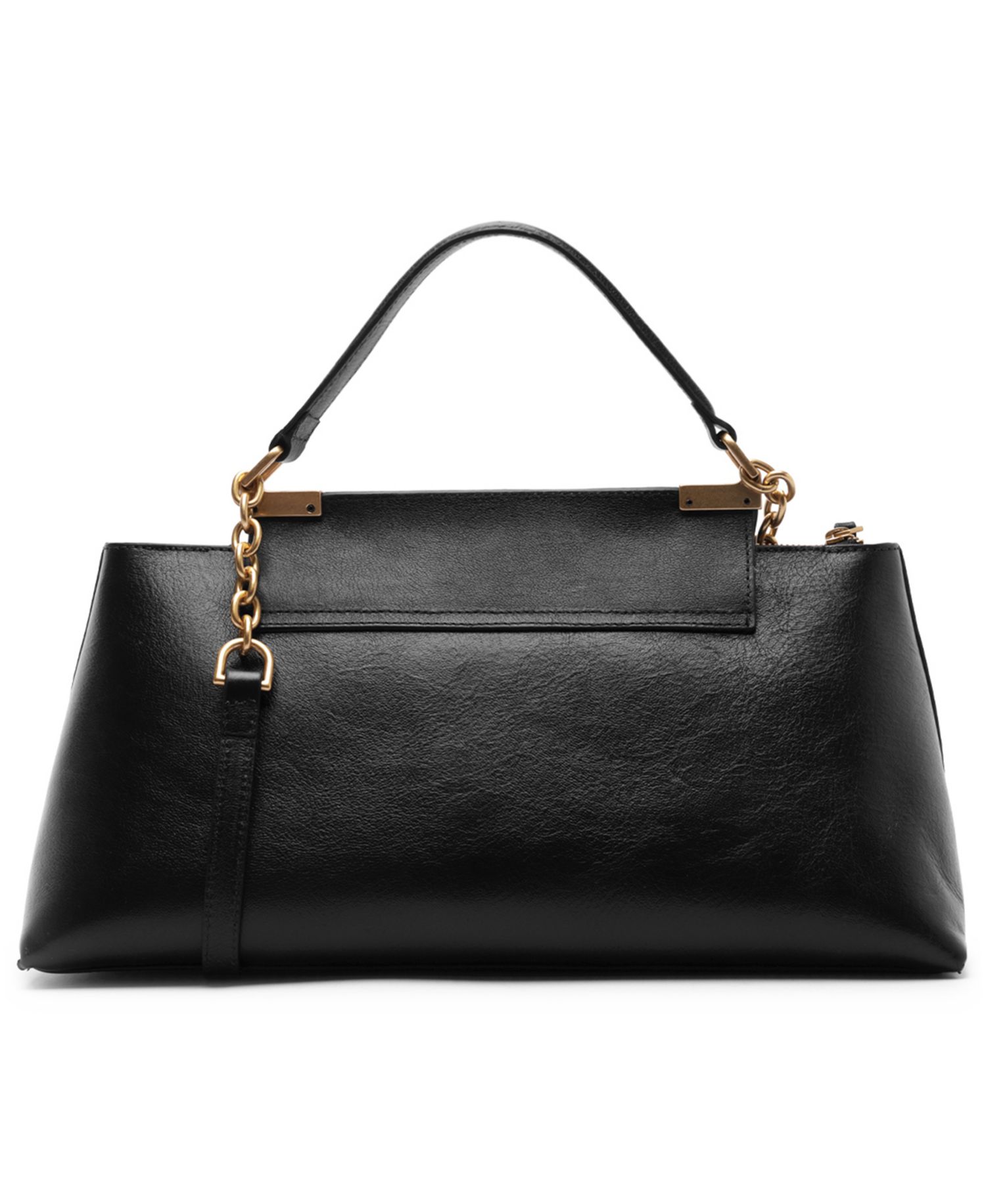 Everly Leather Large Satchel Handbag