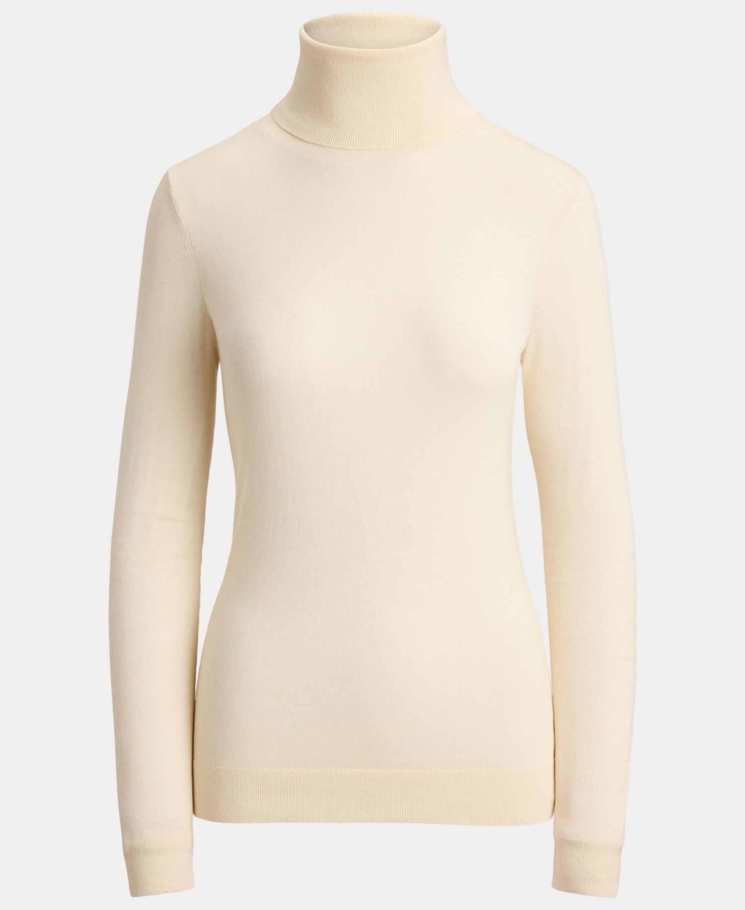 Women's Modal-Silk Blend Slim-Fit Turtleneck Sweater