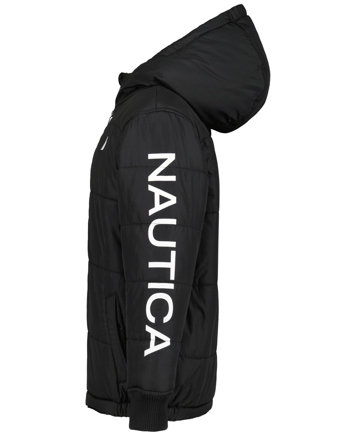 Nautica Boys' 8-20 Heavy-Quilted Hooded Puffer Jacket