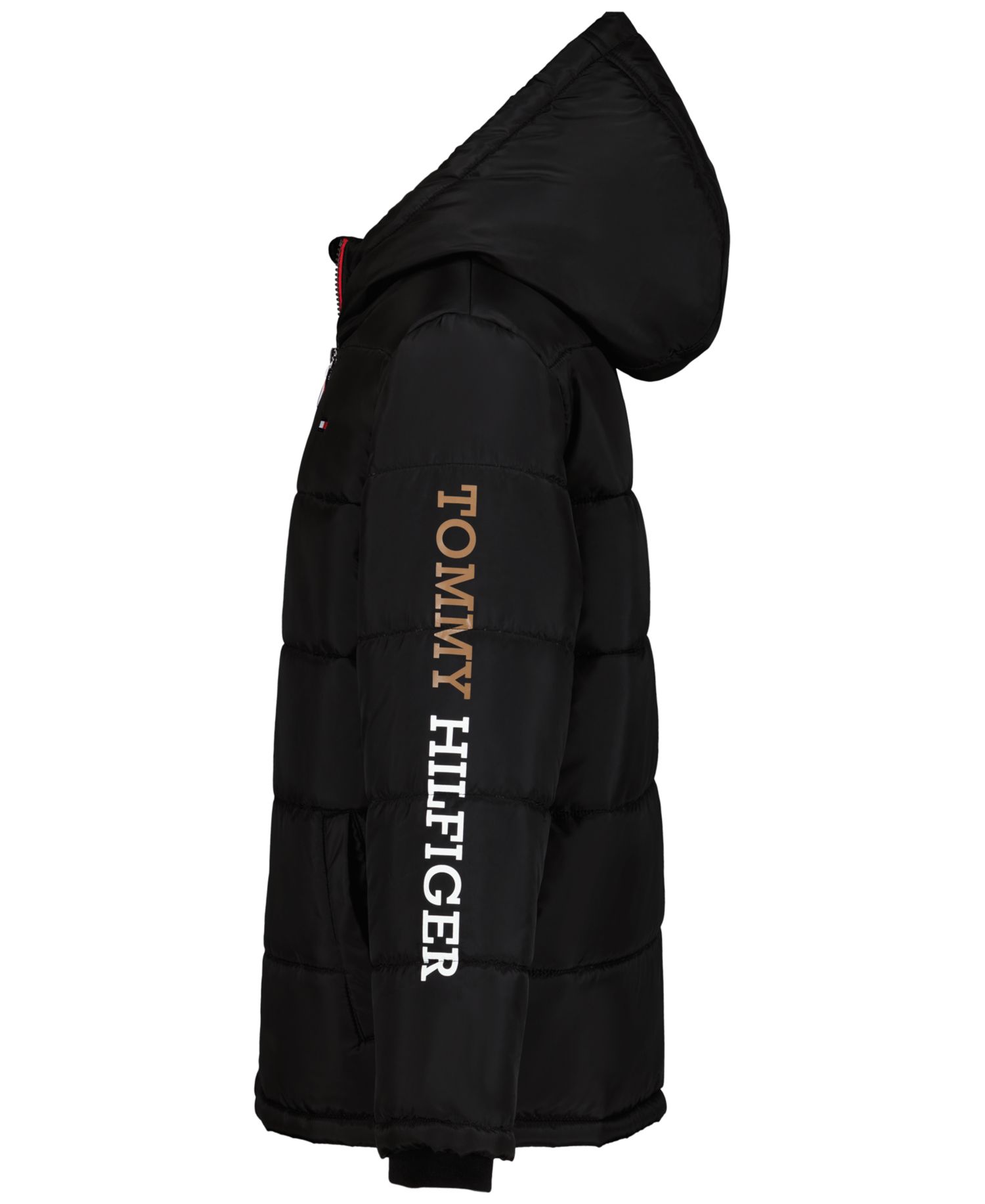 Boys' 4-7 Logo Puffer Jacket