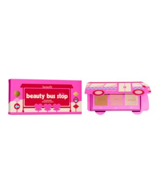 Beauty Bus Stop Mini Cheek Palette Bronzer, Blush & Highlighter Gift Set