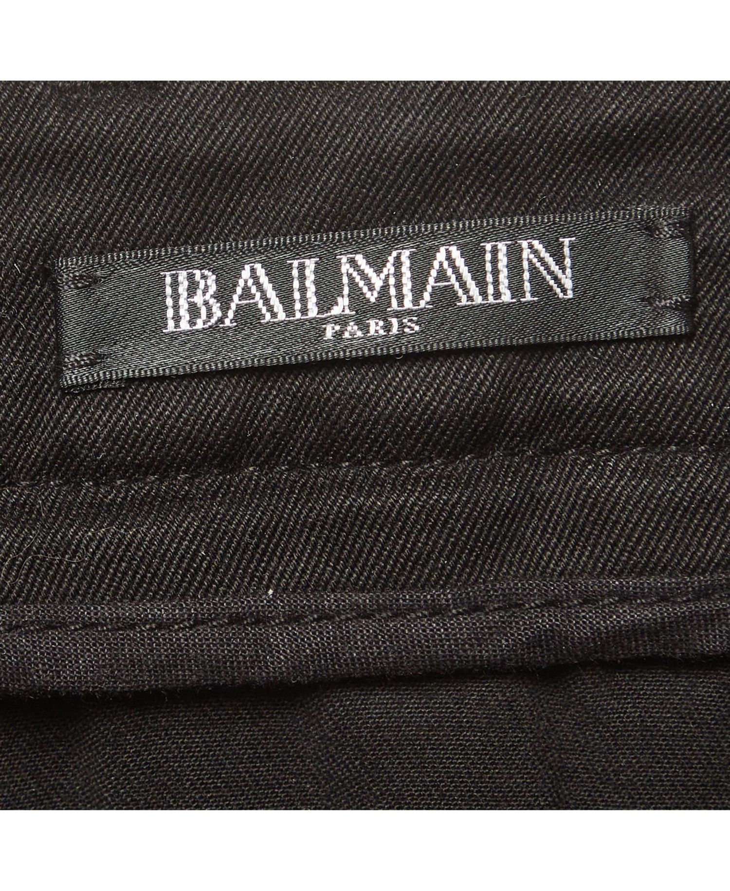 Balmain Women's Mid-Rise Skinny Jeans