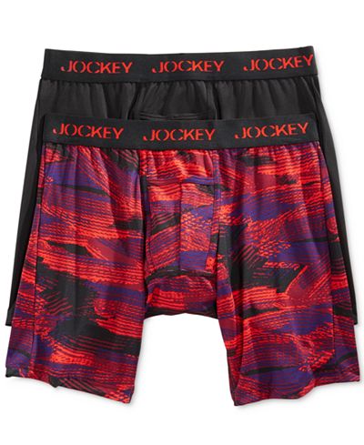 Jockey Sport Microfiber Midway Tagless Brief 2 Pack
