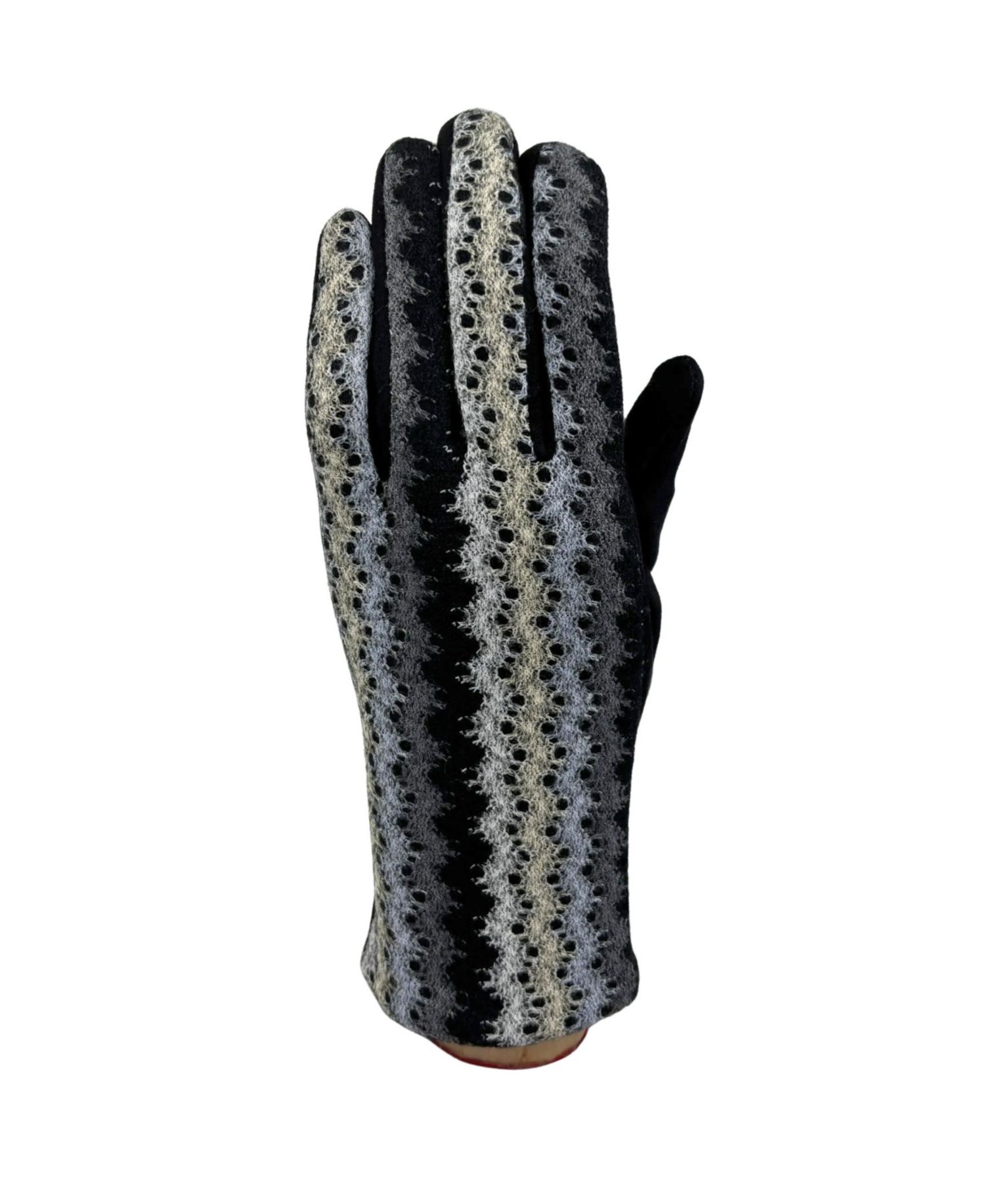 Open Weave Suede Gloves