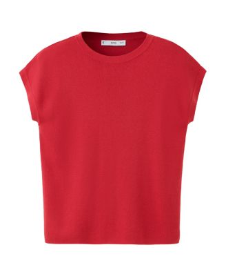 Women's Lightweight Short-Sleeve Cotton-Blend T-Shirt