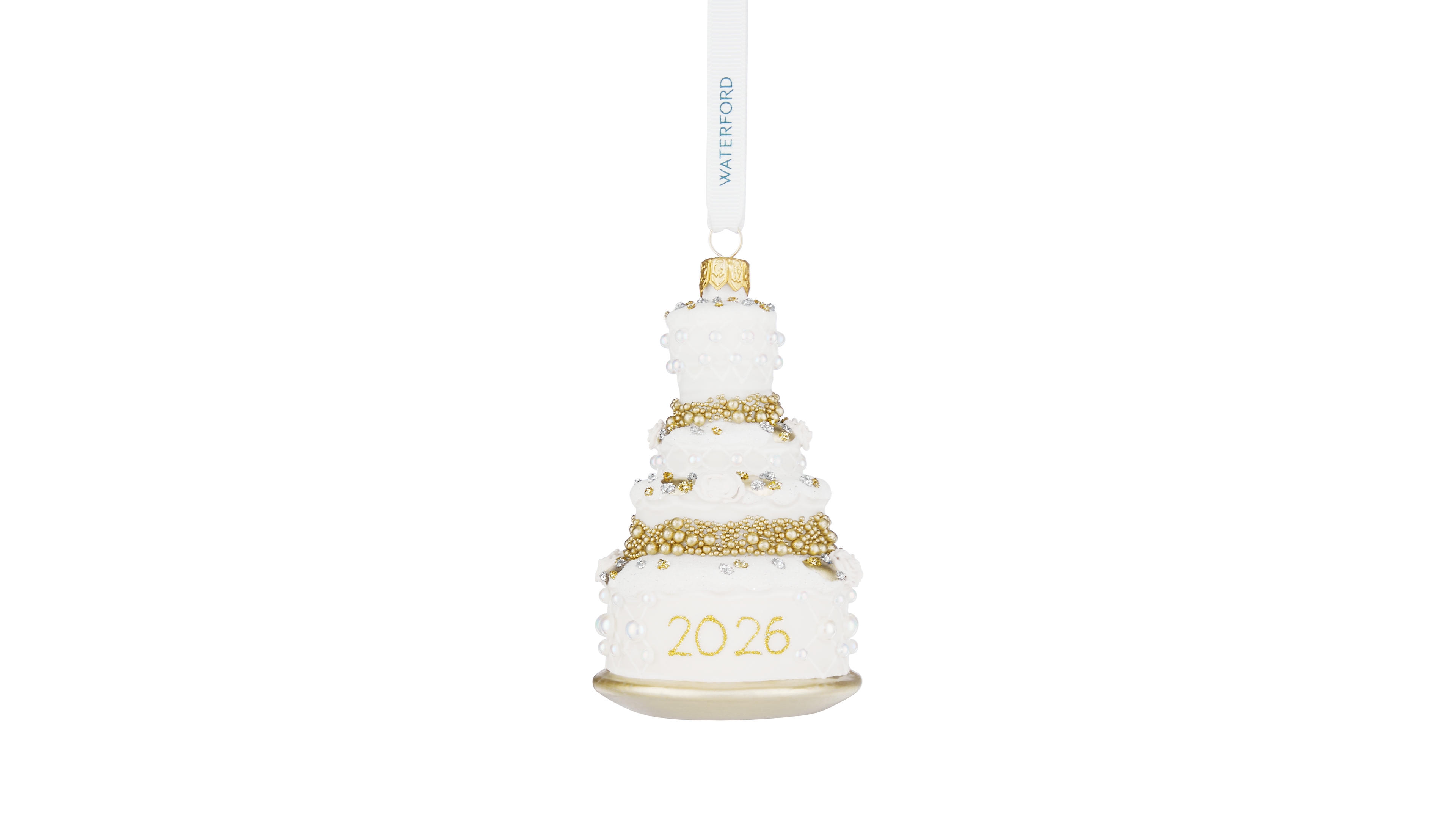 Waterford Holiday Heirlooms Wedding Cake 2026 Ornament