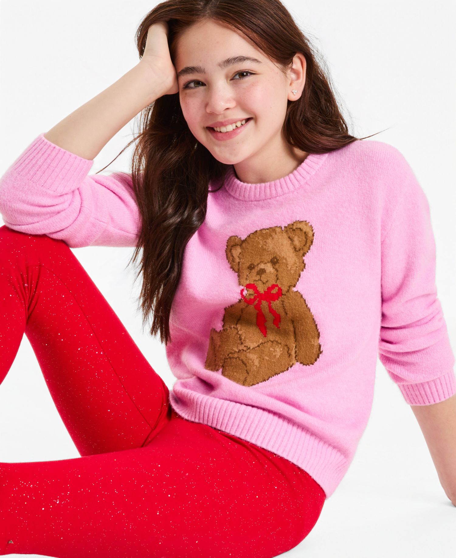 Girls 5-20 Glitter Leggings
