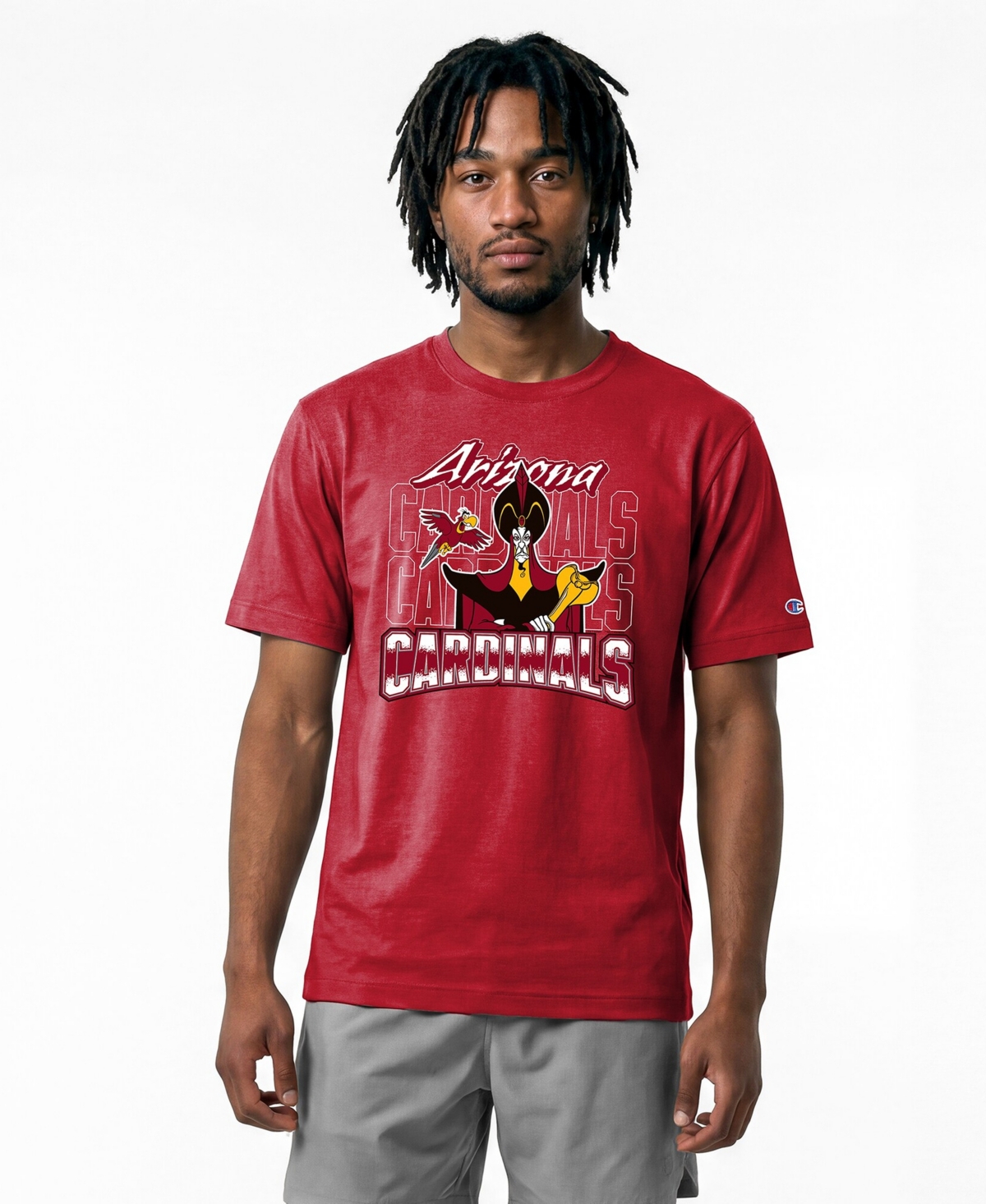 Champion Men's Bright Cardinal Arizona Cardinals Disney X All Star T-Shirt