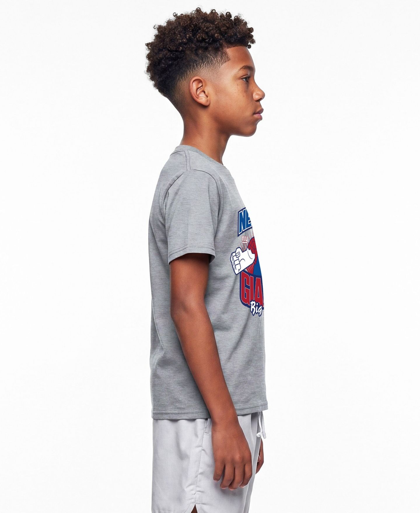 Детская футболка Champion Heather Gray New York Giants Disney X Champion — фото 3