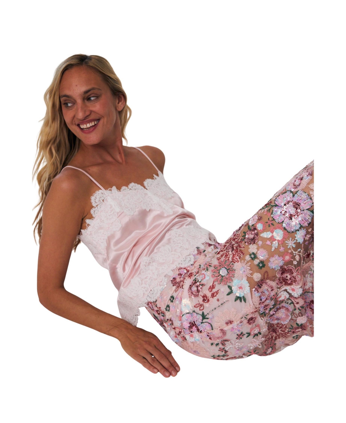 Cras Women's Everly Lace Trim Camisole Top