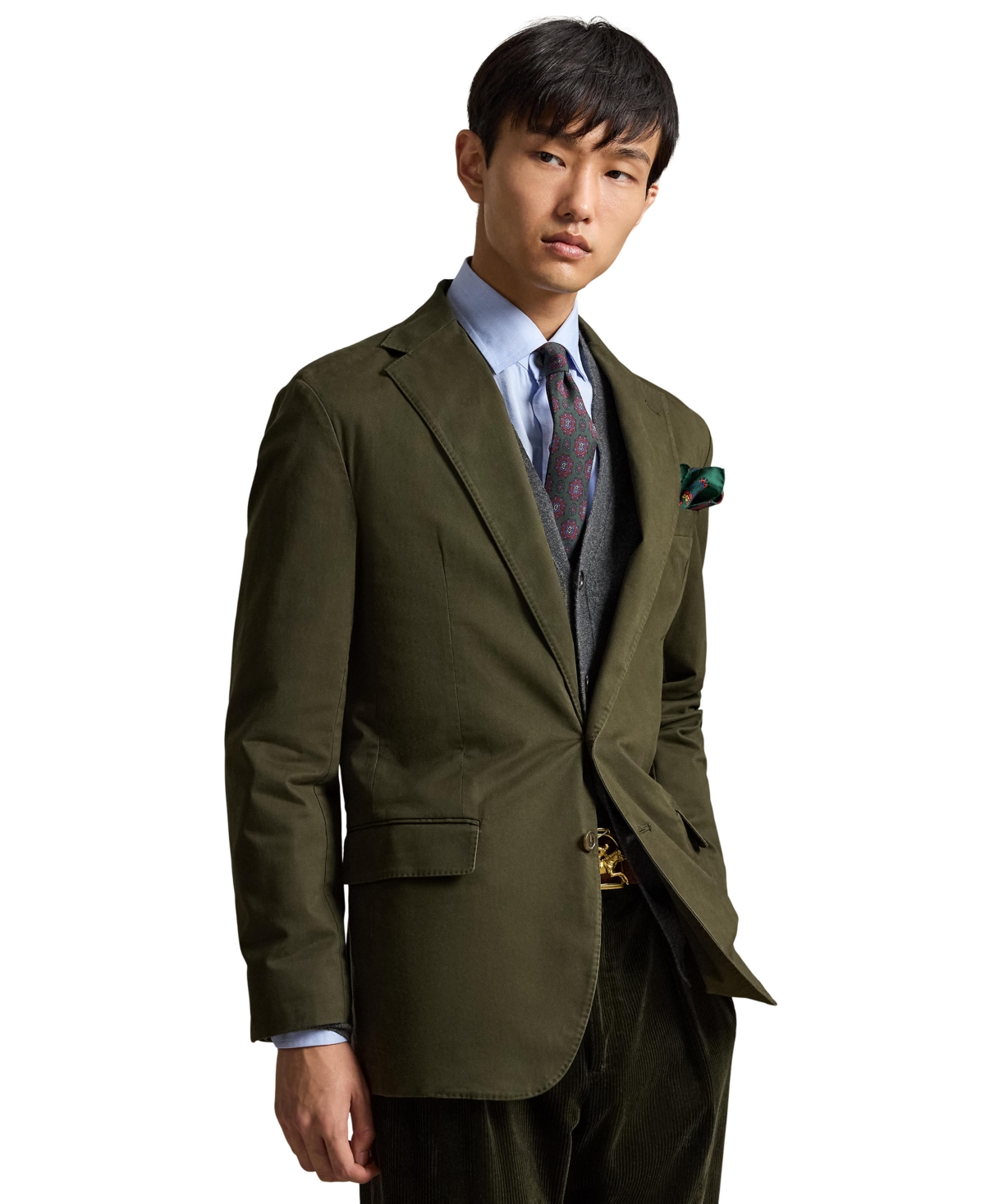 Polo Ralph Lauren Men's Polo Unconstructed Modern Suit Jacket In Botanic Green