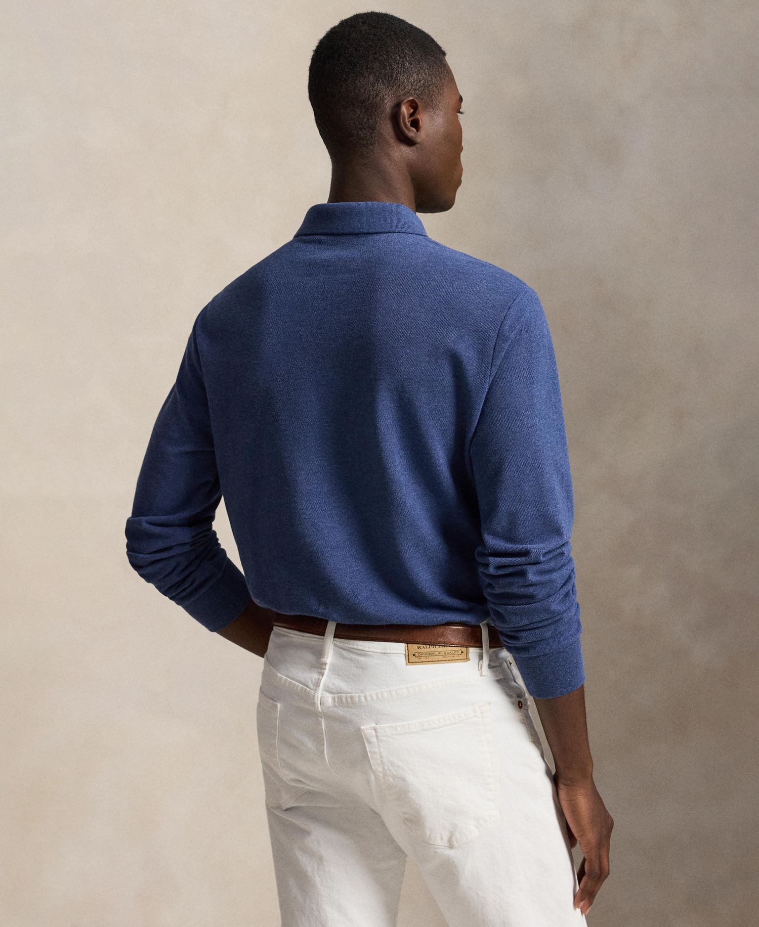 Men's Classic-Fit Mesh Polo Shirt