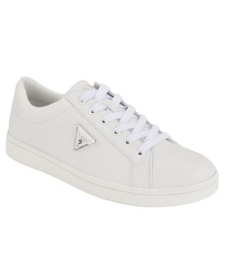 Men's Lacket Faux Leather Round-Toe Sneakers