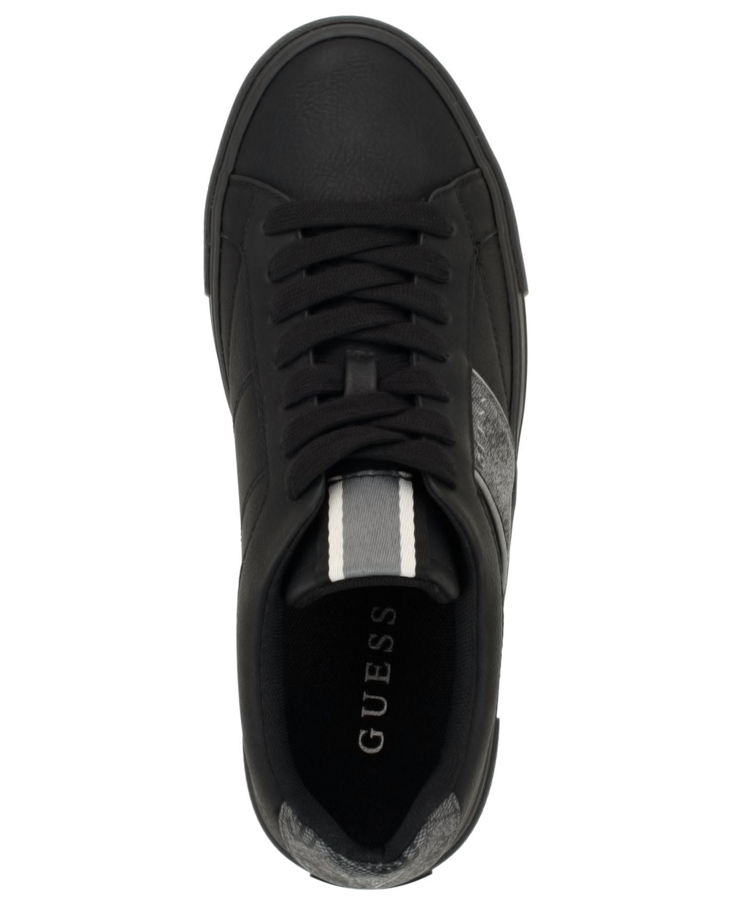 Мужские кроссовки GUESS Cribe Low-Top, цвет: Чёрный — фото 4