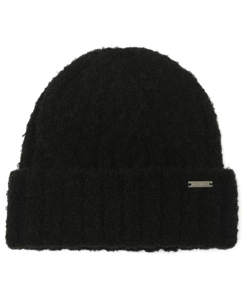 Мужская шапка Michael Kors Brushed Cable-Knit, цвет: Чёрный