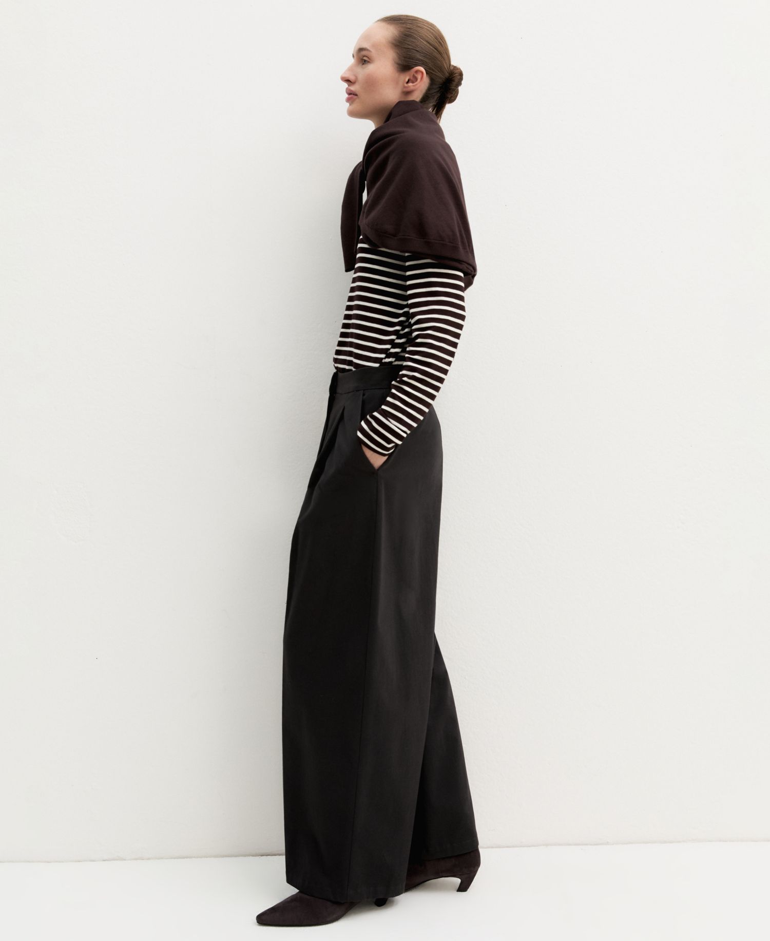 Women's Emmcantico Wide-Leg High-Waisted Pants