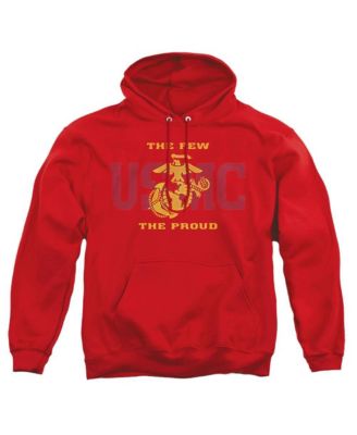 Men's Split Tag Graphic Classic-Fit Long-Sleeve Pullover Hoodie