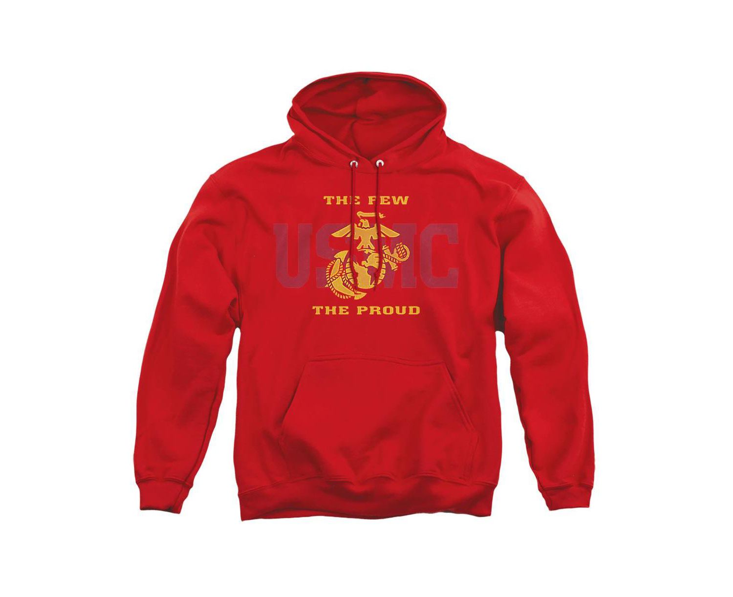 Men's Split Tag Graphic Classic-Fit Long-Sleeve Pullover Hoodie