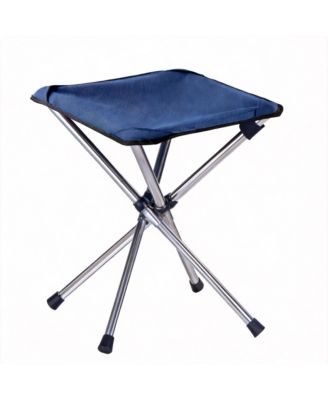 Camping Stool Folding Chair Oxford Fabric Stainless Steel