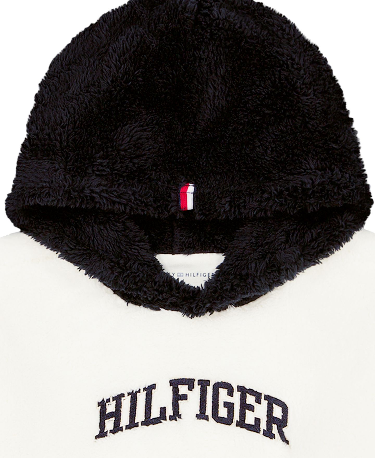 Комплект Tommy Hilfiger Sherpa Hooded Fleece Hoodie and Joggers, 2-Piece Set для мальчиков-малышей, цвет: Ванильный / Тёмно-синий — фото 7