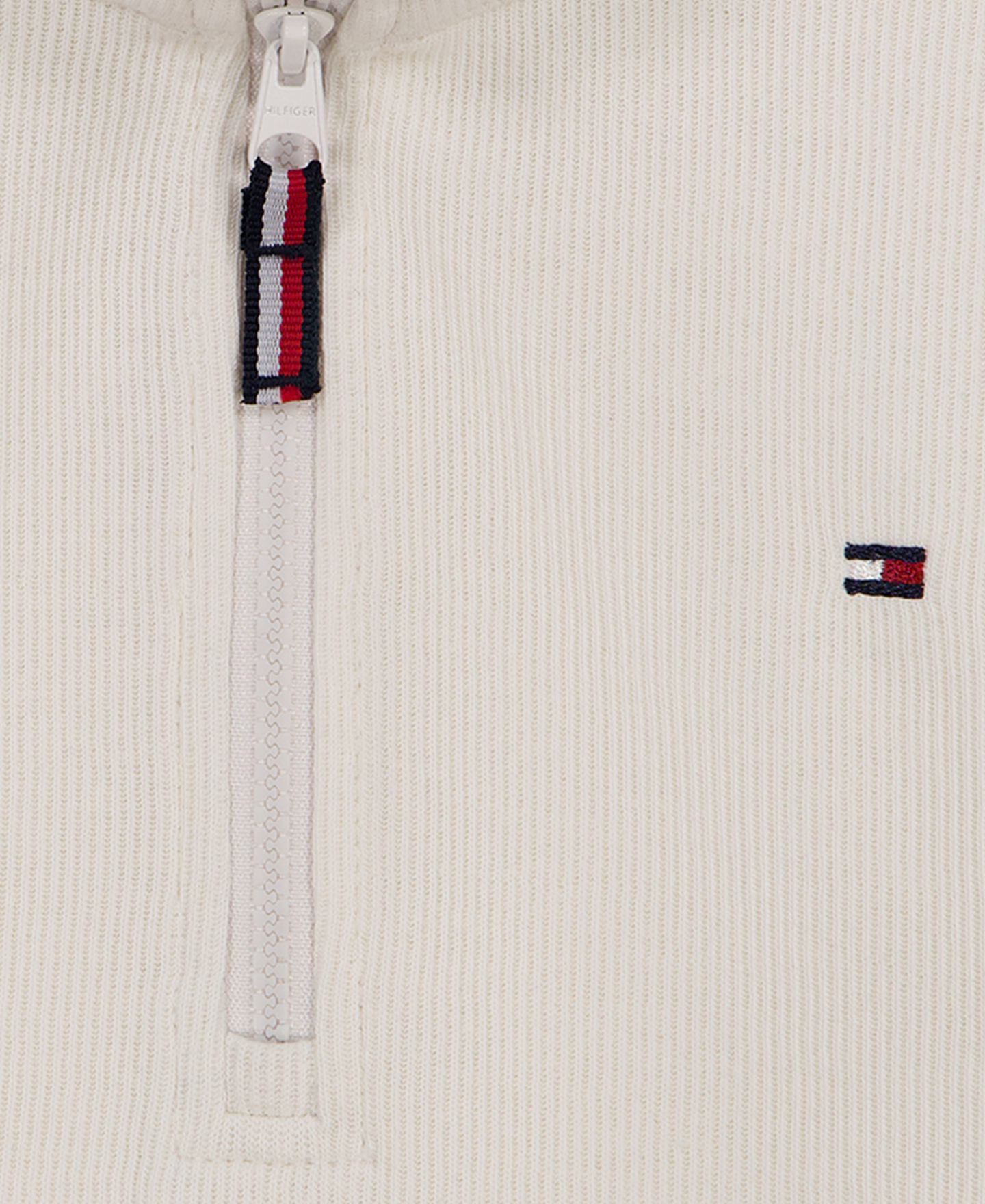 Детский комплект Tommy Hilfiger для мальчиков 2T-5T: топ на молнии из хлопка и брюки, цвет: Ванильный / Тёмно-синий — фото 5