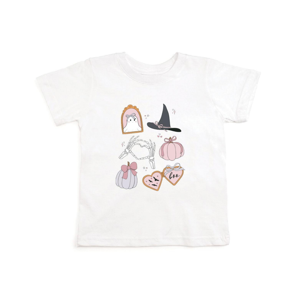 Sweet Wink Girls' 4-16 Spooky Girlie Halloween Graphic T-Shirt