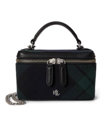 Plaid Hallee Mini Crossbody Handbag