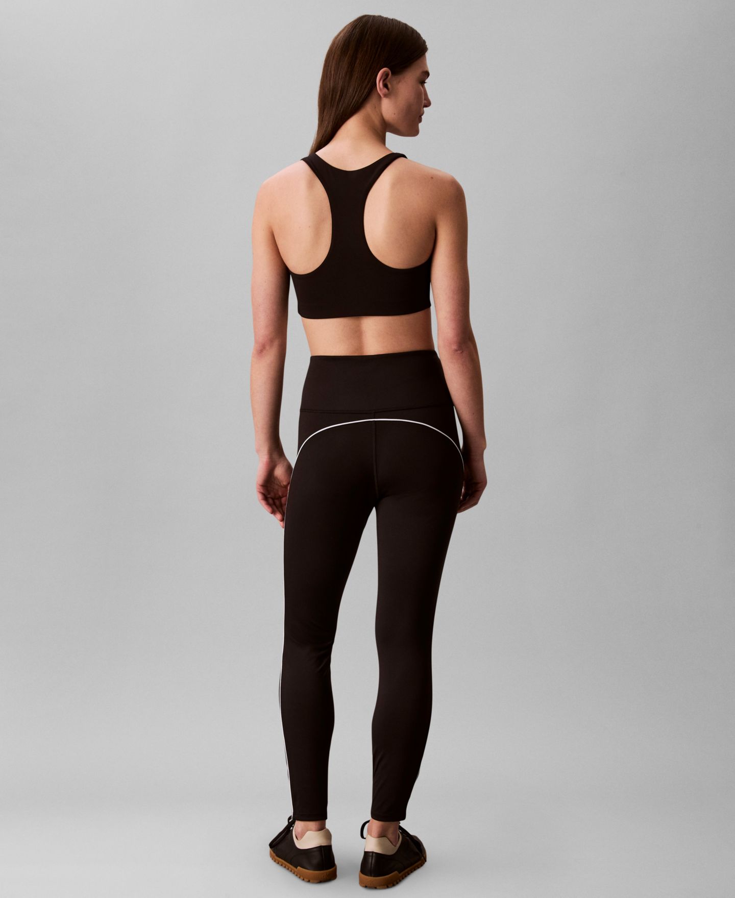 Женские леггинсы Calvin Klein Performance Icon Sport High-Waisted 7/8 Leggings, цвет: Чёрный — фото 6