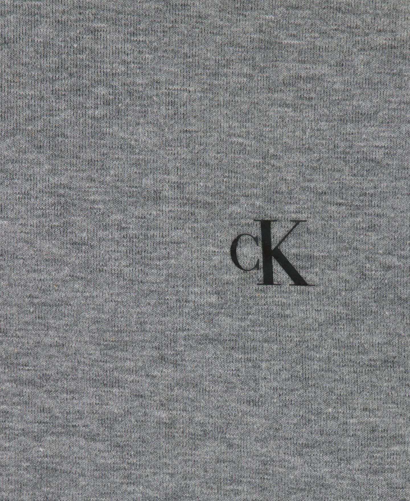 Худи Calvin Klein Colorblock Raglan Fleece для мальчиков, цвет: Средний серый меланжевый — фото 9