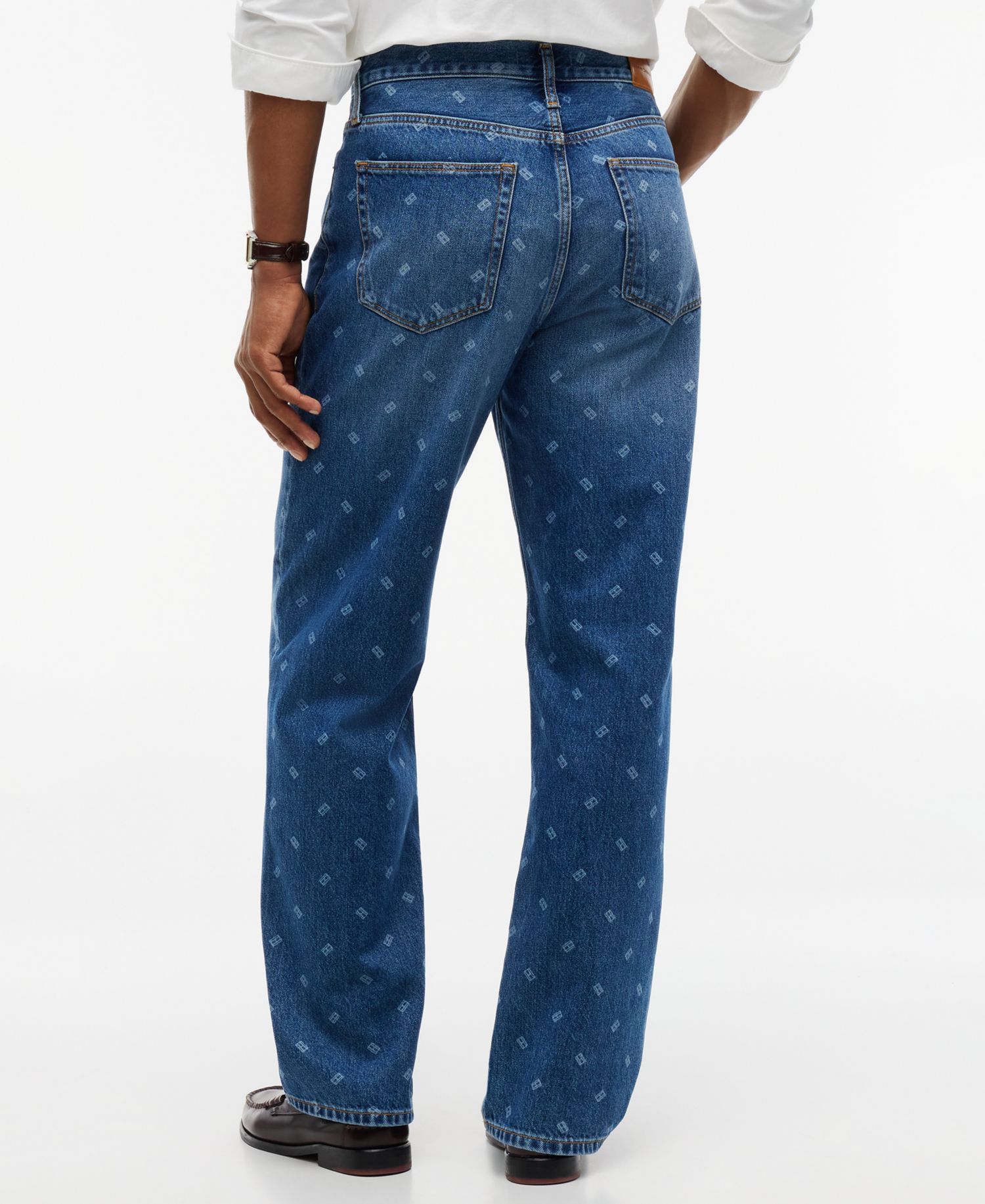 Men's American Icons Straight-Leg Relaxed-Fit Jeans