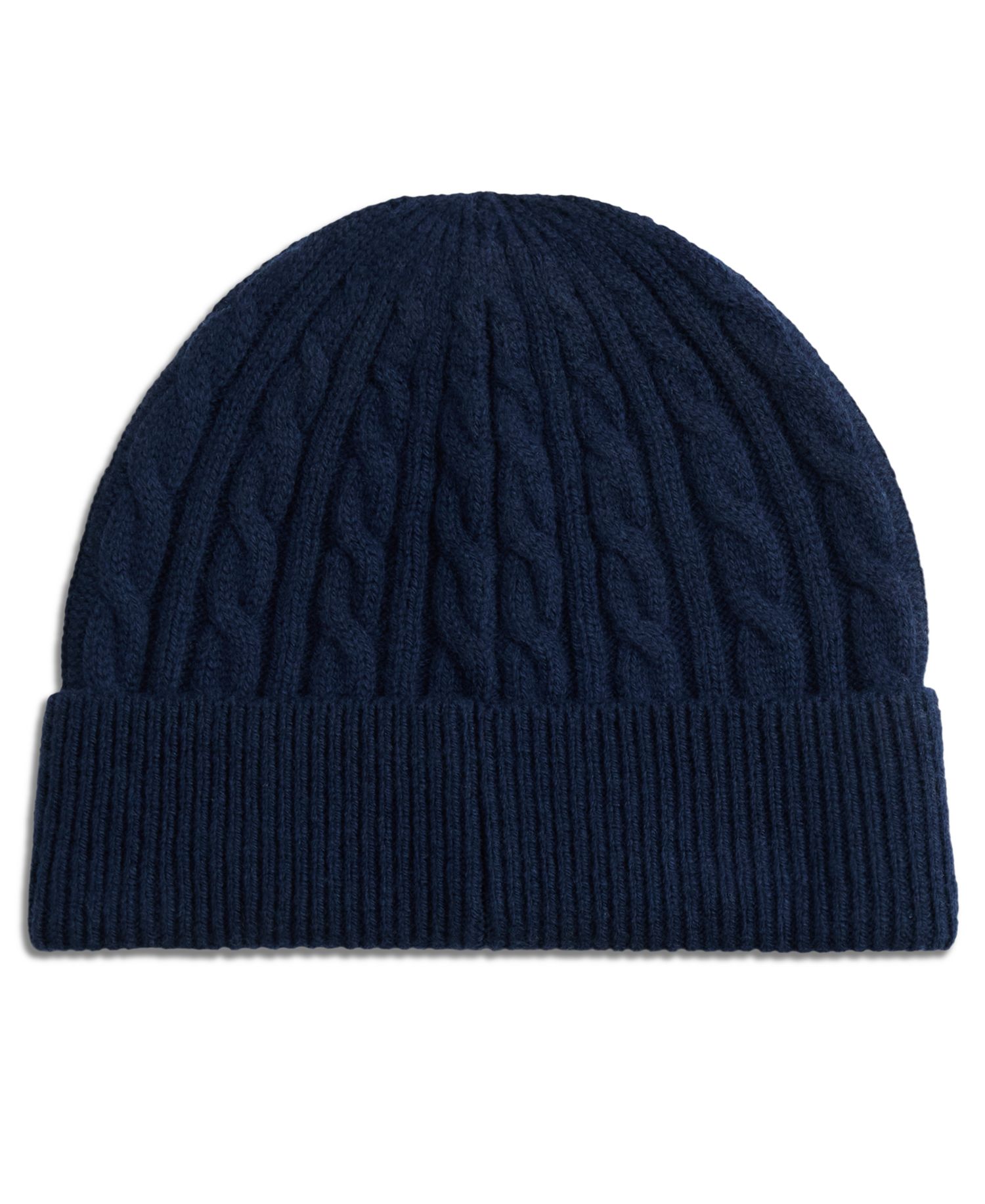Men's American Icons Wool Cable-Knit Ribbed-Cuff Beanie