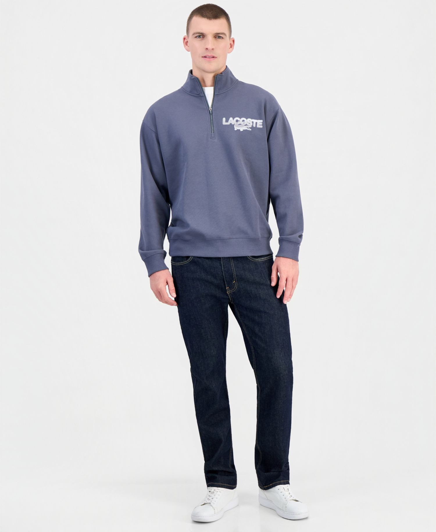 Men's Half-Zip Classic-Fit Sweatshirt