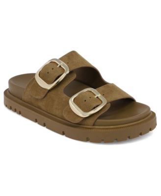 Women's Gen Double Buckle Flat Sandals