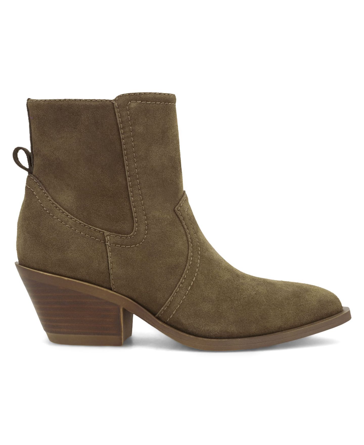 Женские ботинки MIA Ester Western Zipper Booties, цвет: Оливковый — фото 2