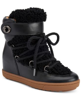 coach shearling shoes