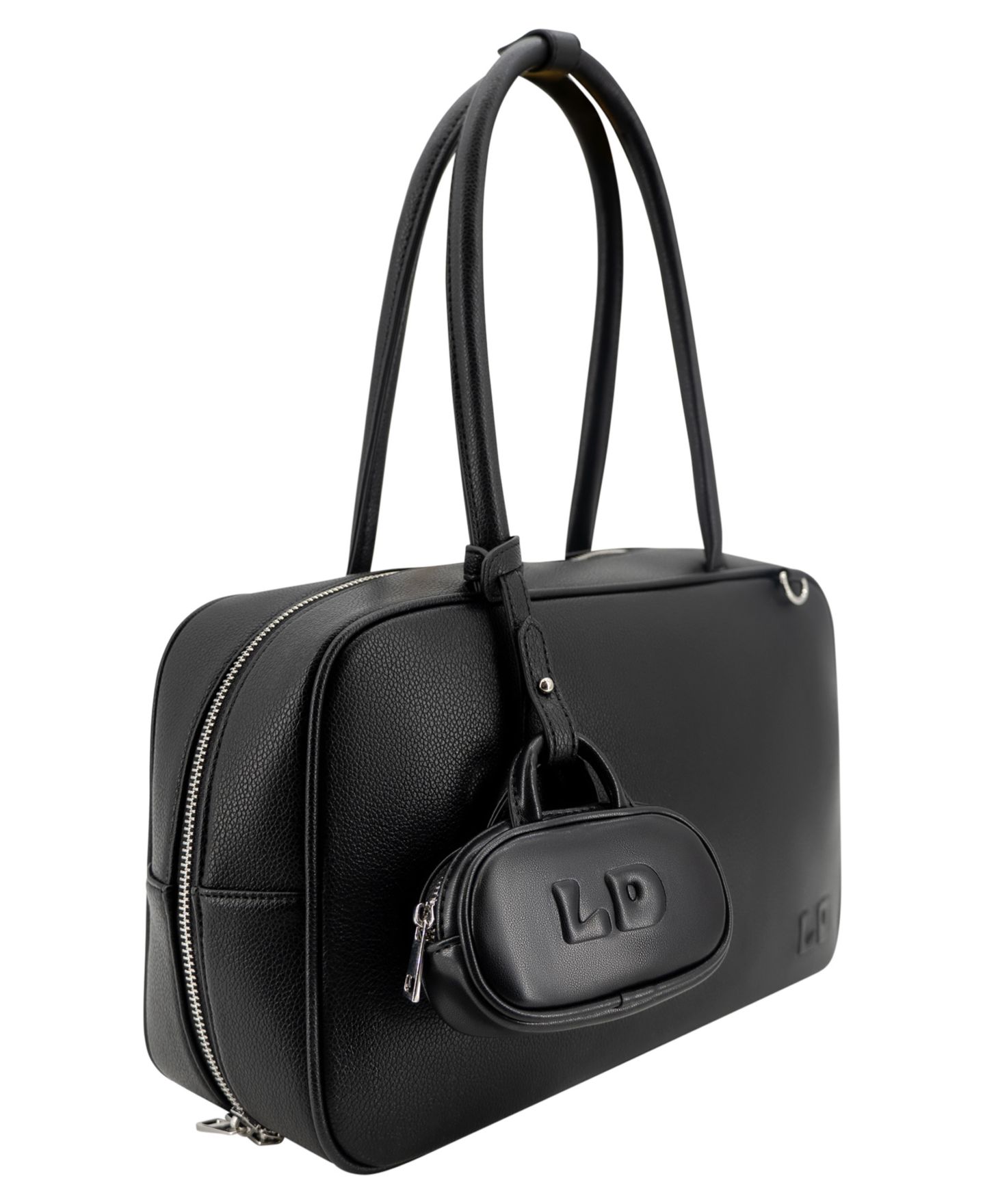 Женская сумка LIKE DREAMS Parker Medium East-West Boston Handbag, цвет: Чёрный — фото 3