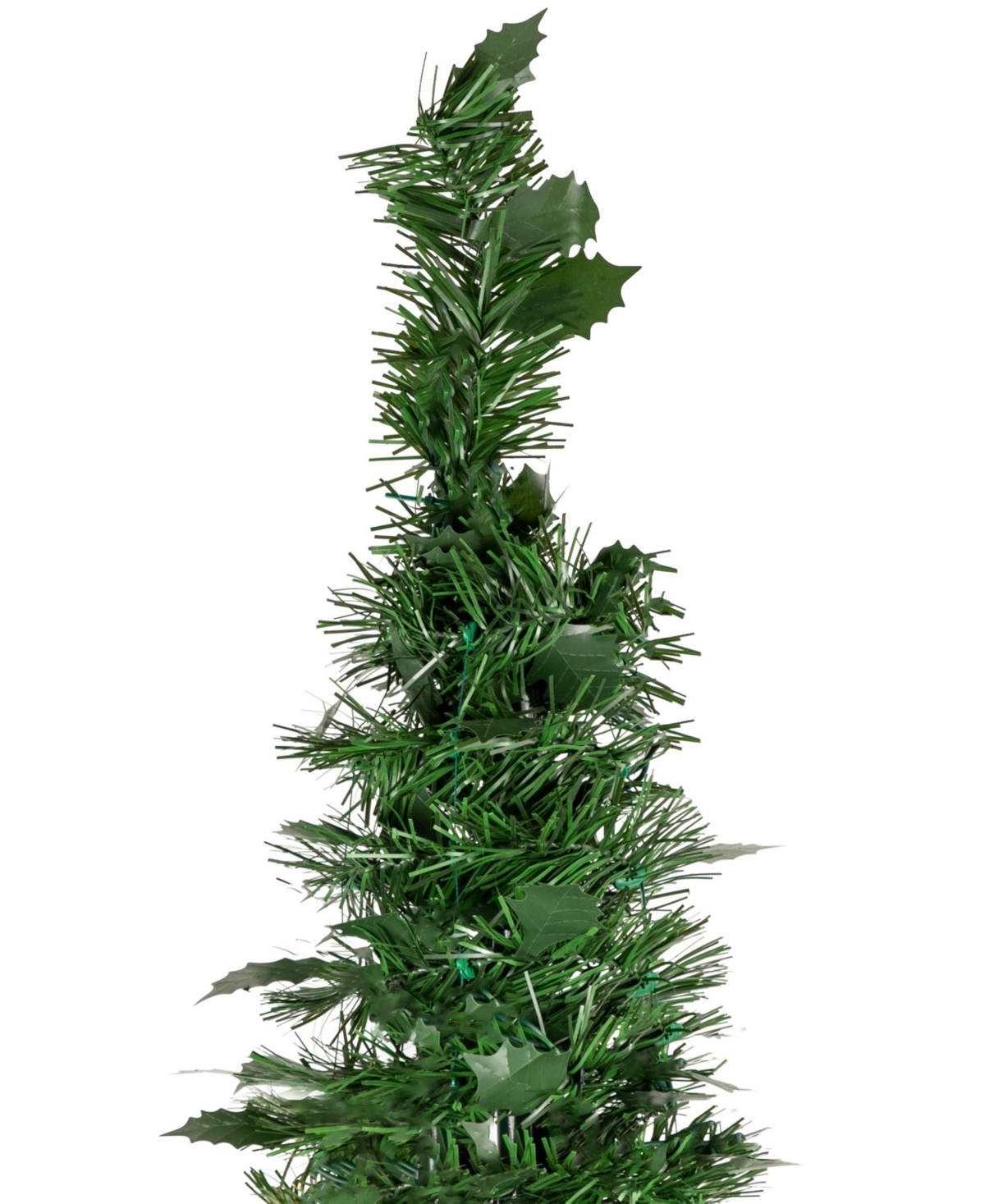 Northlight Tinsel Pop-Up 4' Artificial Unlit Christmas Tree