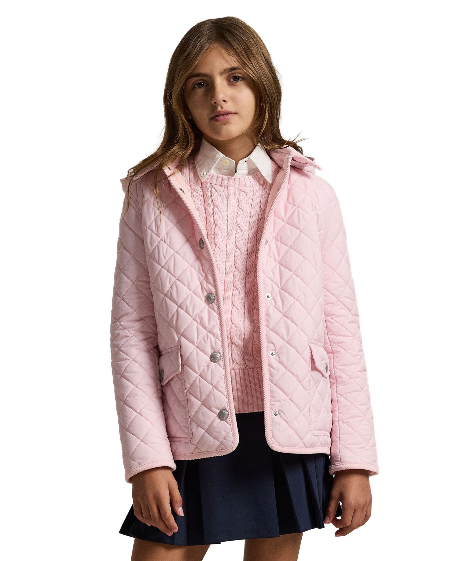 Big Girls Quilted Barn Jacket